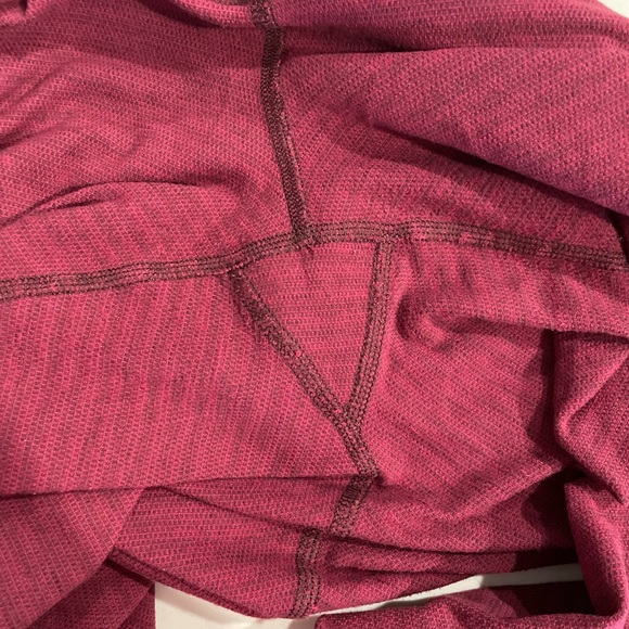Burgundy Lululemon Leggings - Picture 7 of 7